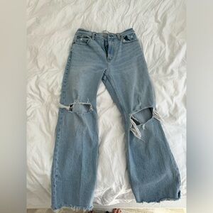 Abercrombie The 90s relaxed Jean High rise
